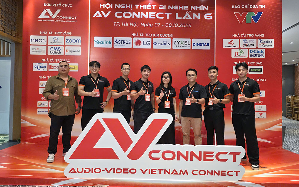 Đội ngũ TCA - Trung Chính Audio tại AV Connect 2026