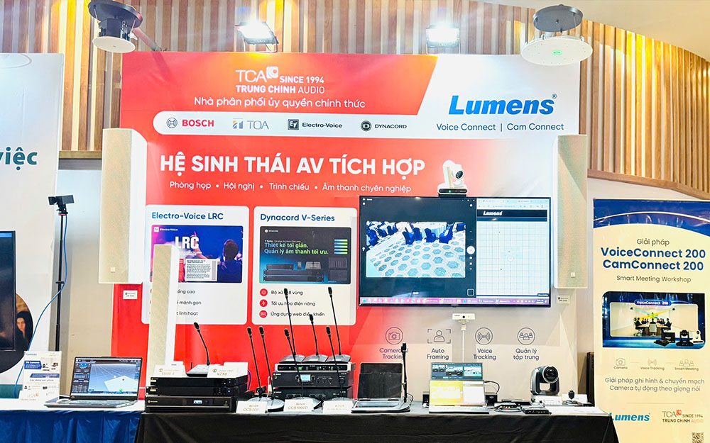 Gian hàng TCA - Trung Chính Audio tại AV Connect 2026