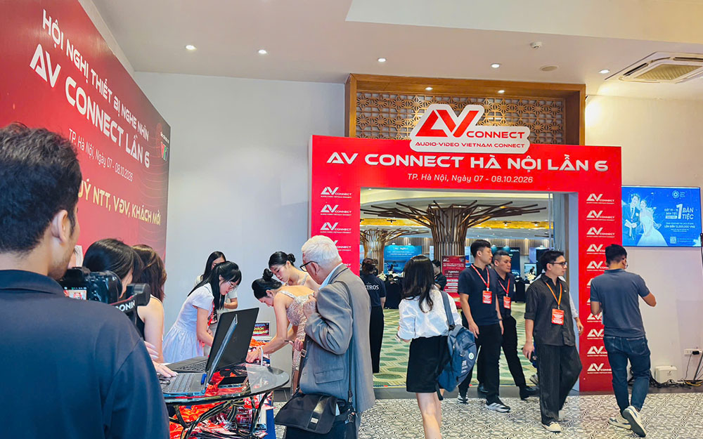 Khu vực sự kiện AV Connect 2026