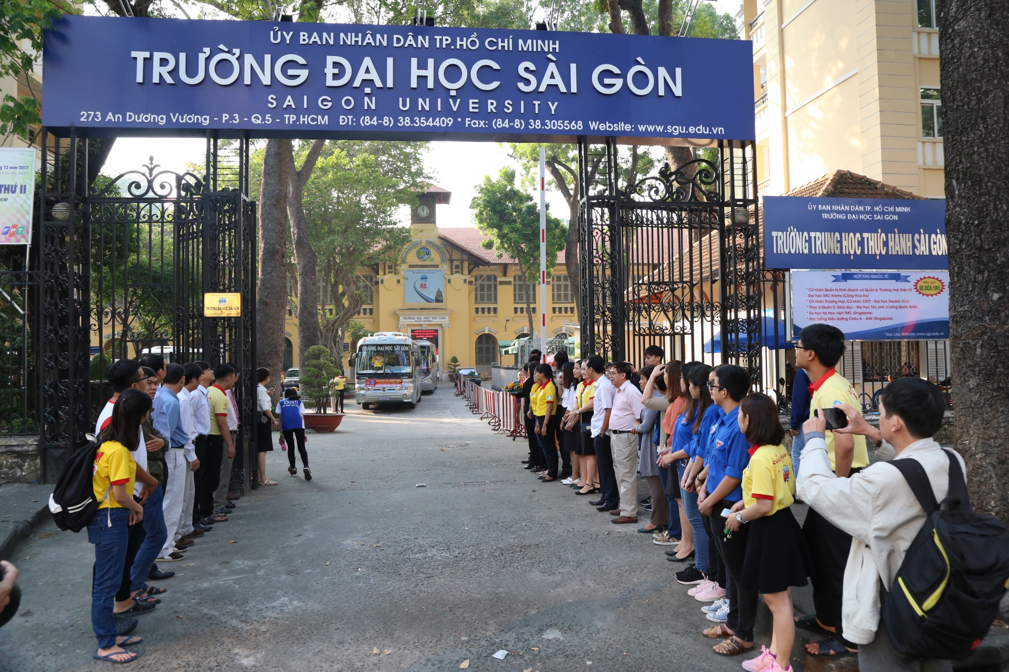 Hệ thống âm thanh thông báo ký túc xá Trường Đại học Sài Gòn