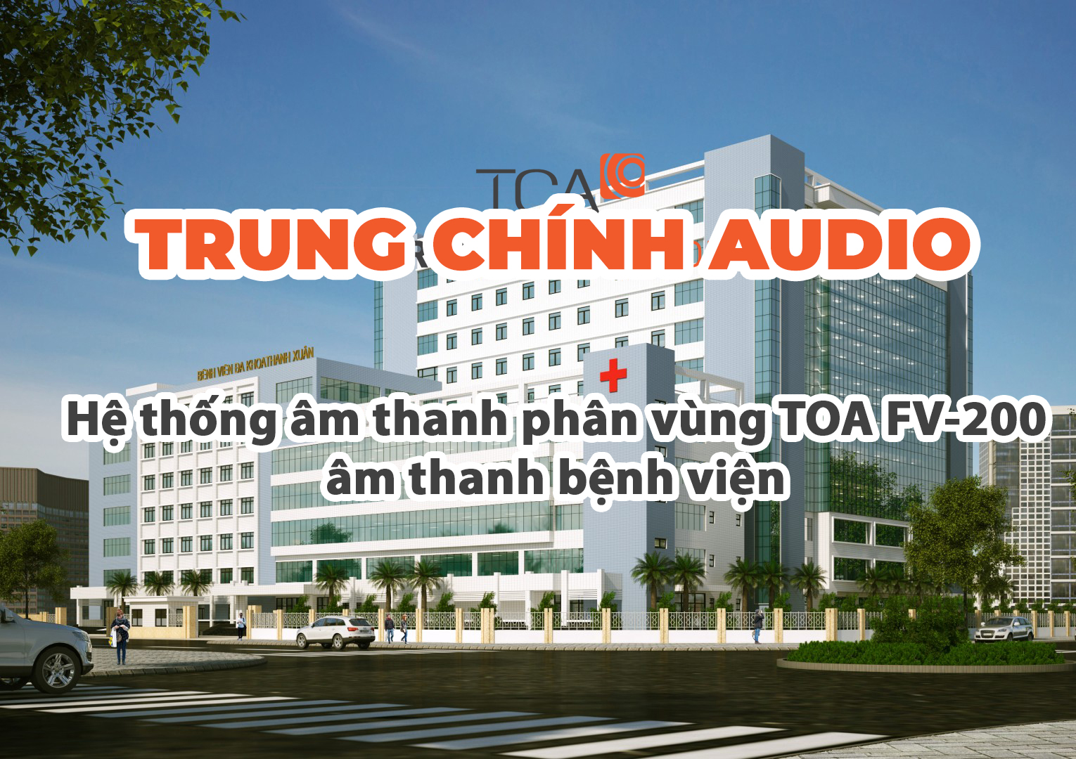 Lắp đặt âm thanh loa bệnh viện