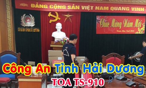 Tư vấn phòng họp trực tuyến Công An tỉnh Hải Dương