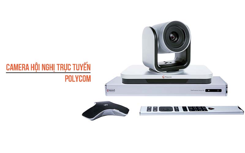 Camera hội nghị trực tuyến polycom
