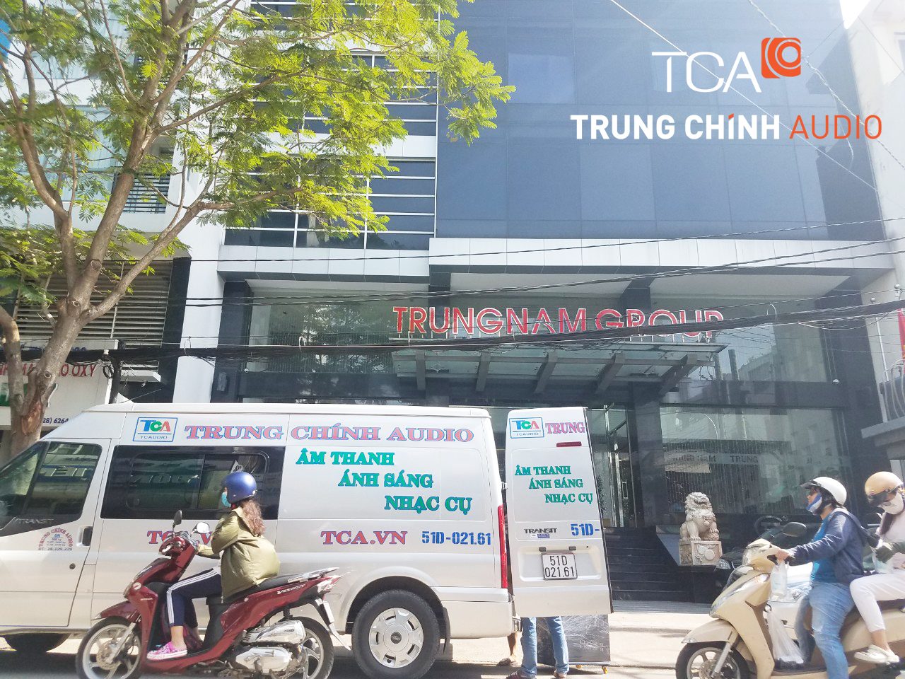 TCA là đối tác cung cấp âm thanh cho Trung Nam Group