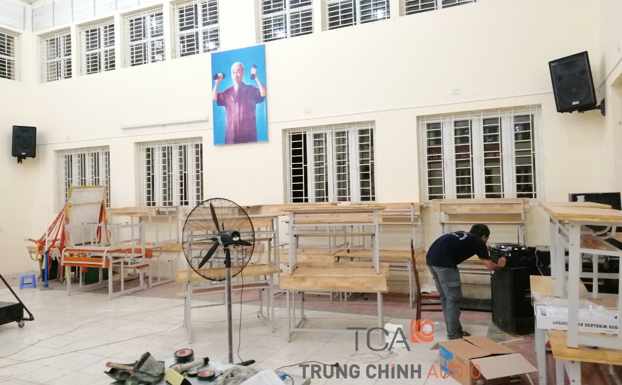 âm thanh hội trường trường học