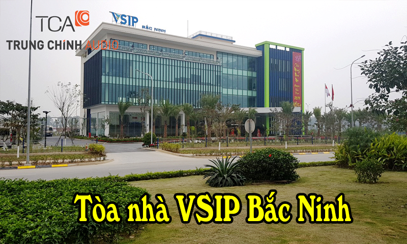 TCA hoàn tất hội trường tòa nhà VSIP Bắc Ninh với các thiết bị của JBL