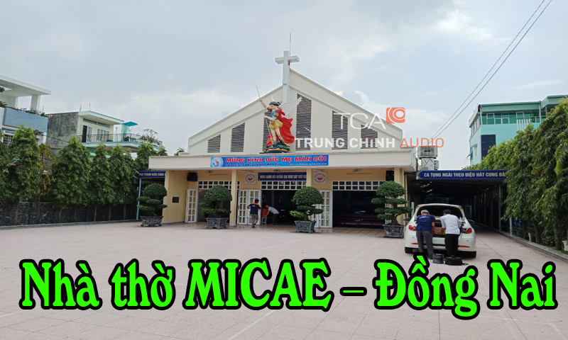Lắp đặt hệ thống âm thanh cho nhà thờ MICAE – Đồng Nai
