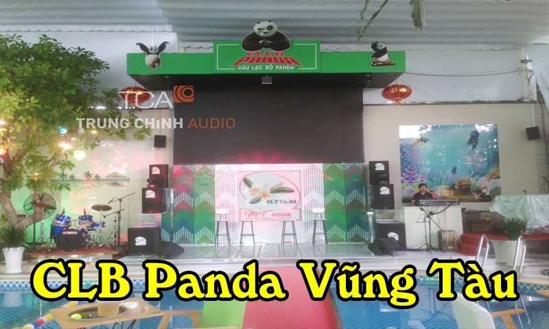Hệ thống âm thanh – ánh sáng chuyên nghiệp tại CLB Panda Vũng tàu