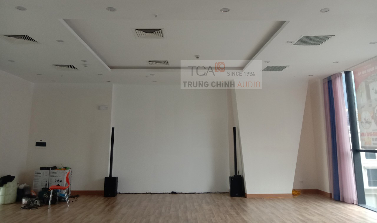 Hệ thống âm thanh loa cho phòng tập GYM khu đô thị Ciputra Hà Nội