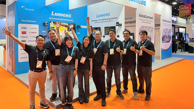Giải pháp truyền hình trực tuyến Lumens InfoComm Asia 2026