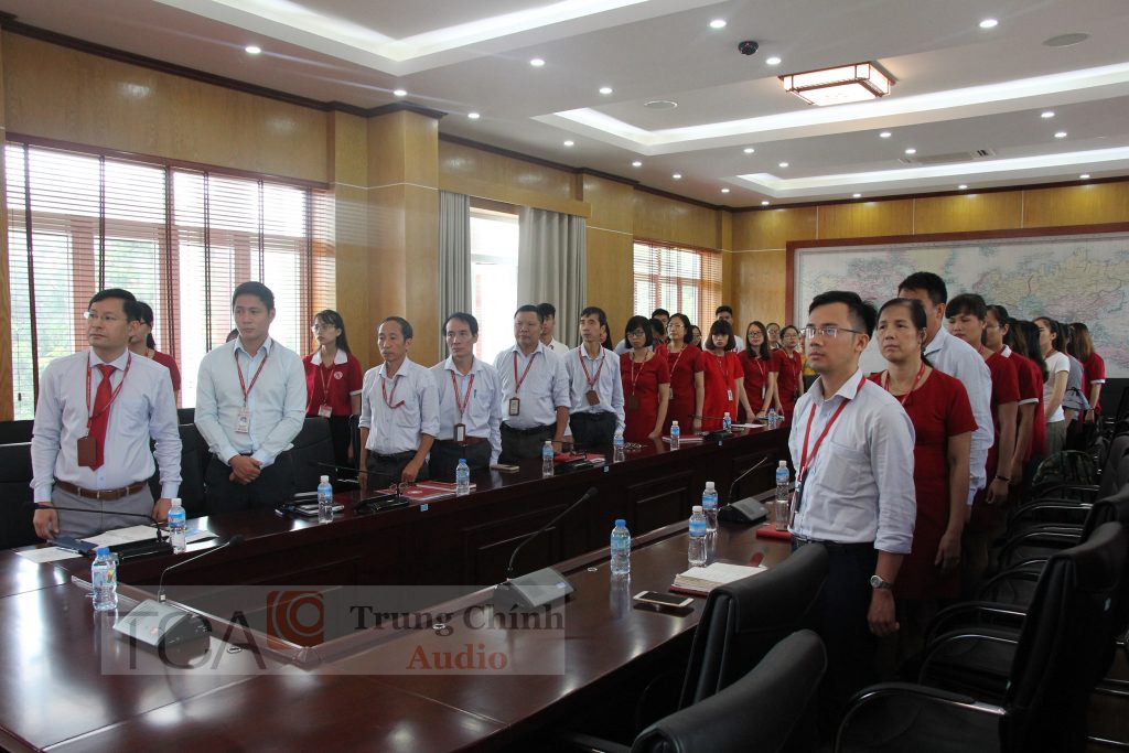 Âm thanh hội thảo TOA TS-800: tại Đại học Ngoại Thương cơ sở Quảng Ninh