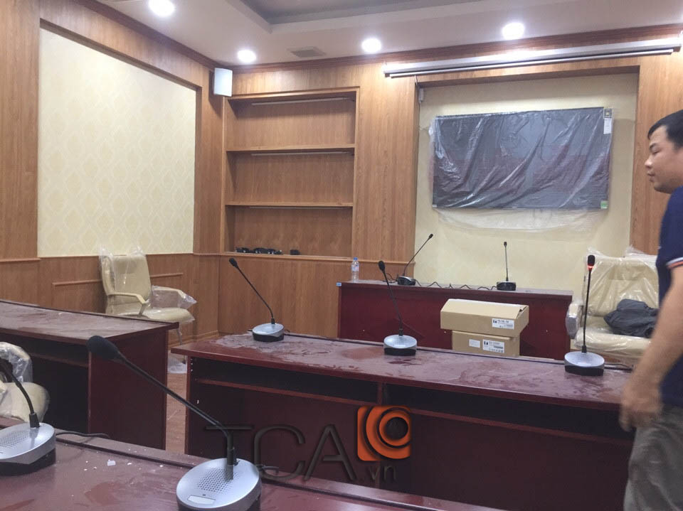 Lắp đặt âm thanh hội thảo TOA tại Binh đoàn 12 – Tổng CTXD Trường Sơn – Bộ Quốc Phòng