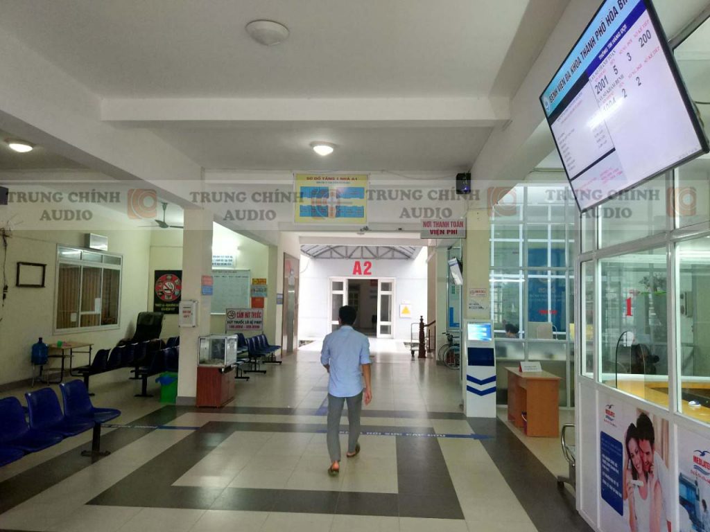 Lắp đặt hệ thống âm thanh thông báo tại Bệnh viện đa khoa thành phố Hòa Bình