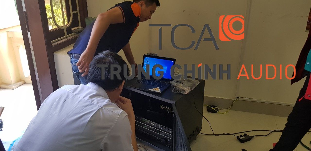 TCA cung cấp và thi công hệ thống hội thảo Bosch CCS1000D tại công an huyện Tiên Du, Bắc Ninh