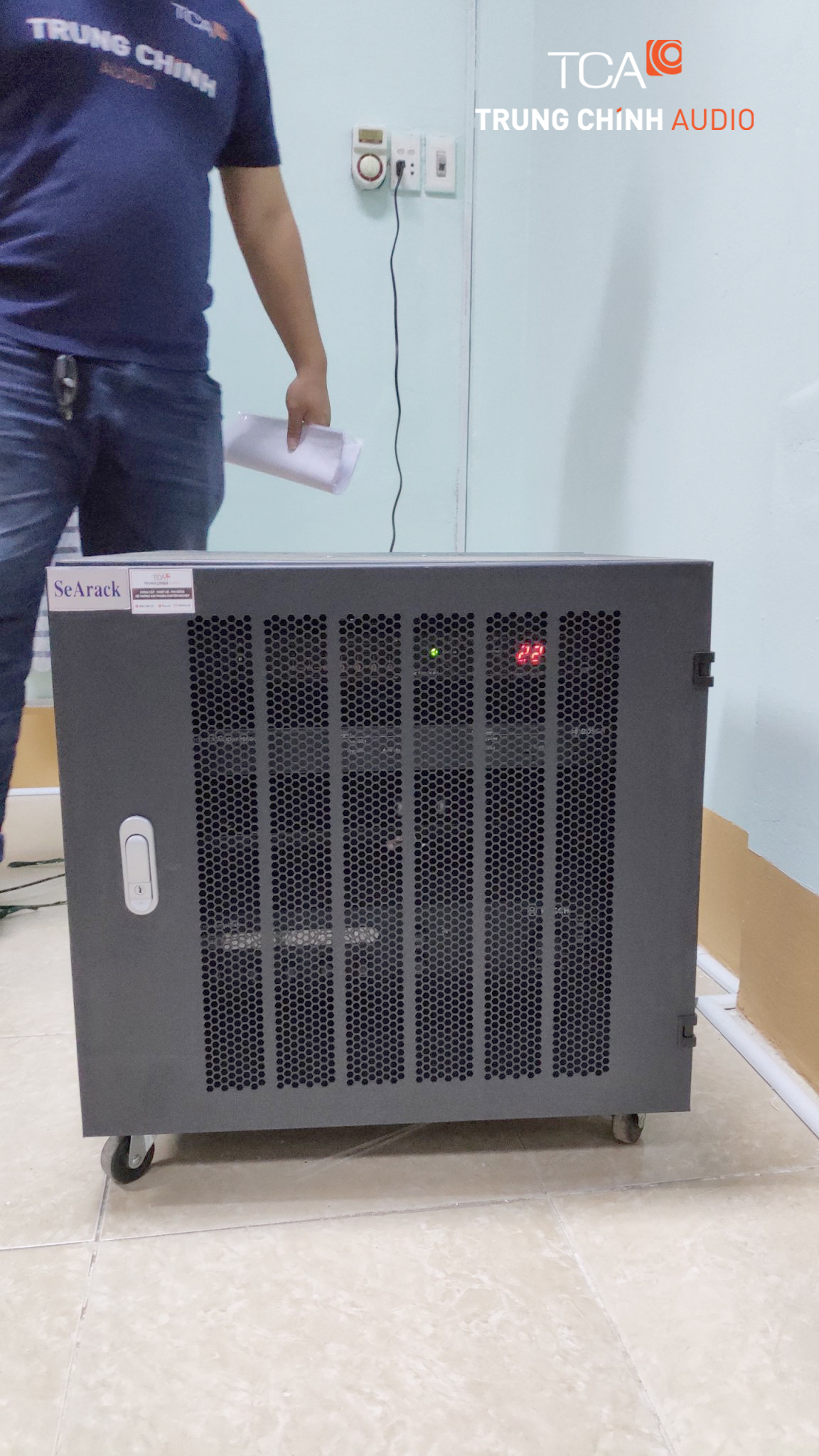 TCA lắp đặt hệ thống âm thanh Bosch CCS900 tại Huyện Ủy Than Uyên Lai Châu