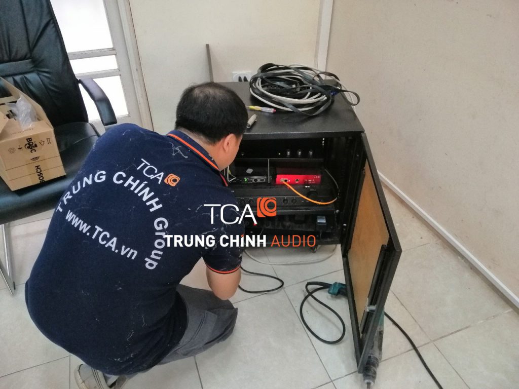 TCA lắp đặt hệ thống hội thảo Bosch CCS 900 Tại Trường Đại Học Lâm Nghiệp