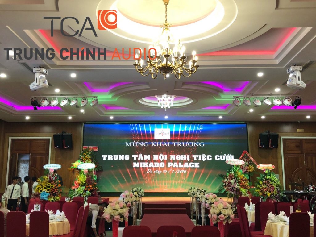 TCA “tiếp sức” Trung tâm hội nghị tiệc cưới Mikado Palace Đà Nẵng