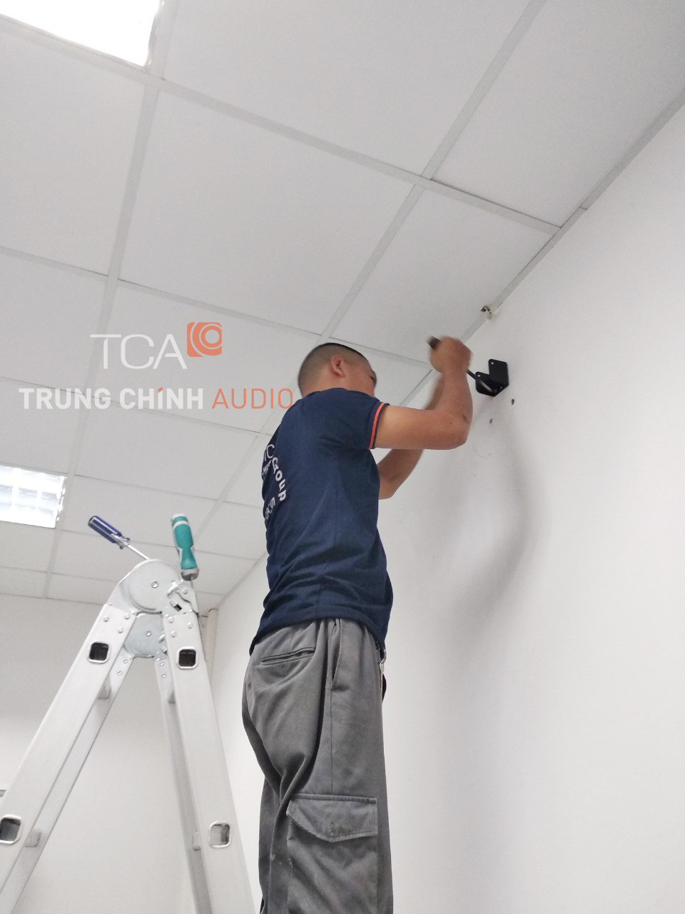 TCA lăp đặt hệ thống âm thanh tại công ty Lixil Việt Nam Hưng Yên