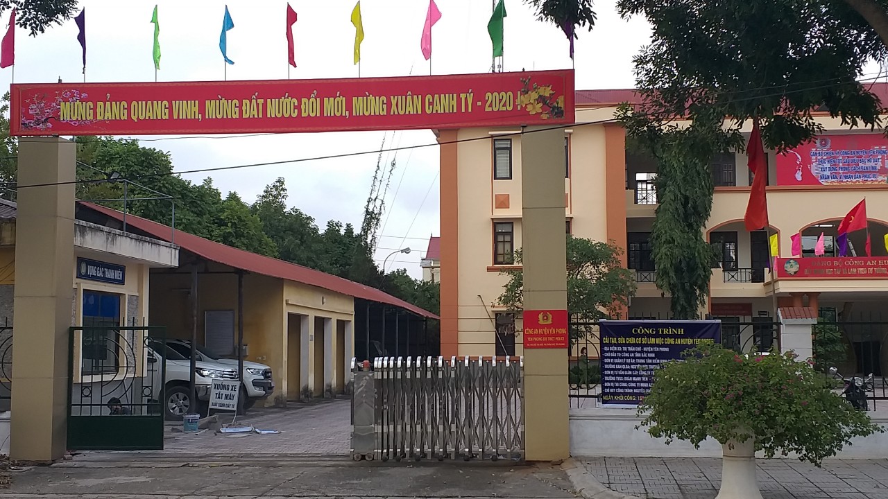 Lắp đặt âm thanh phòng họp: Công an huyện Yên Phong Bắc Ninh