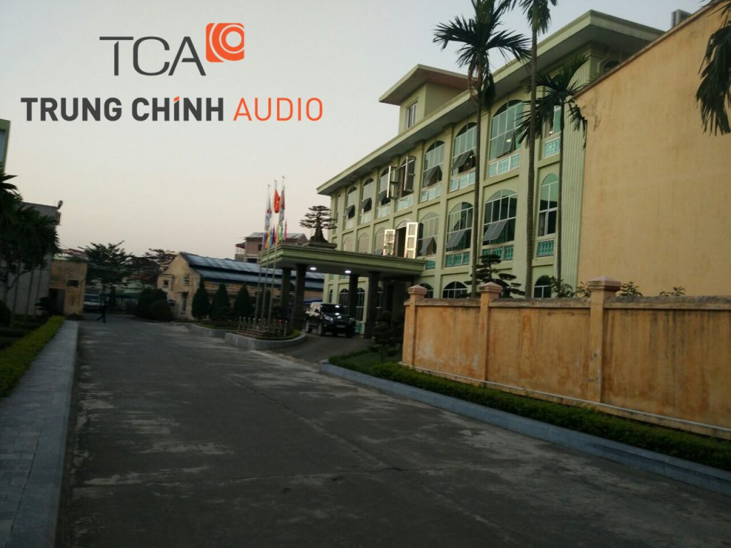 TCA lắp đặt hệ thống âm thanh phòng họp cho công ty cổ phần dược phẩm Nam Hà