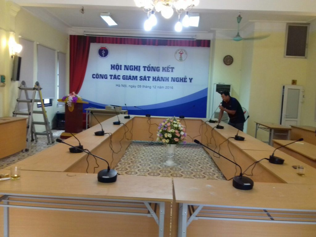 loa hội thảo toa bs-1030W cho Tổng Hội Y Học Việt Nam