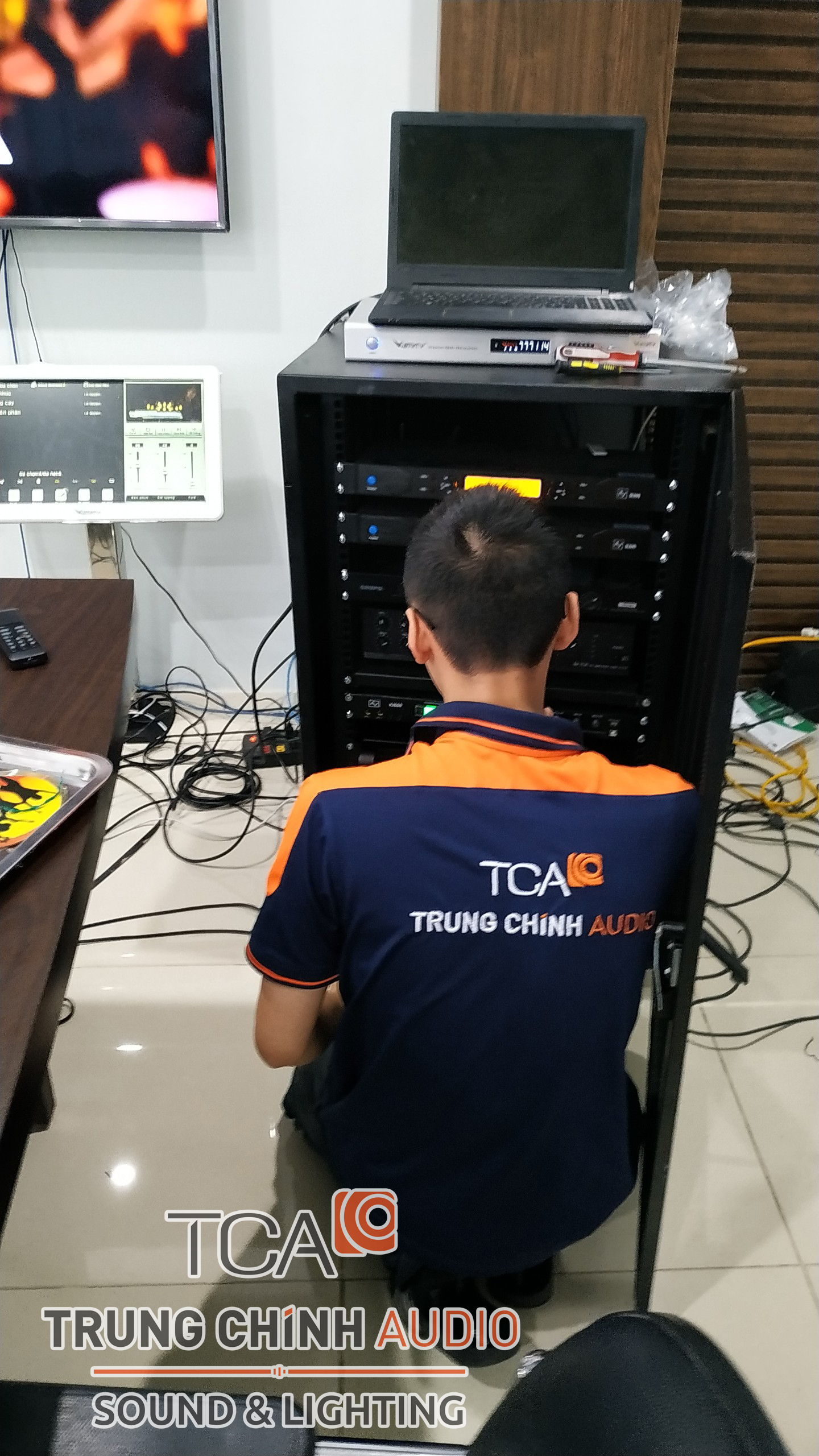 Thiết kế dàn âm thanh hội trường cho công ty Phúc Long JSC Hà Nội