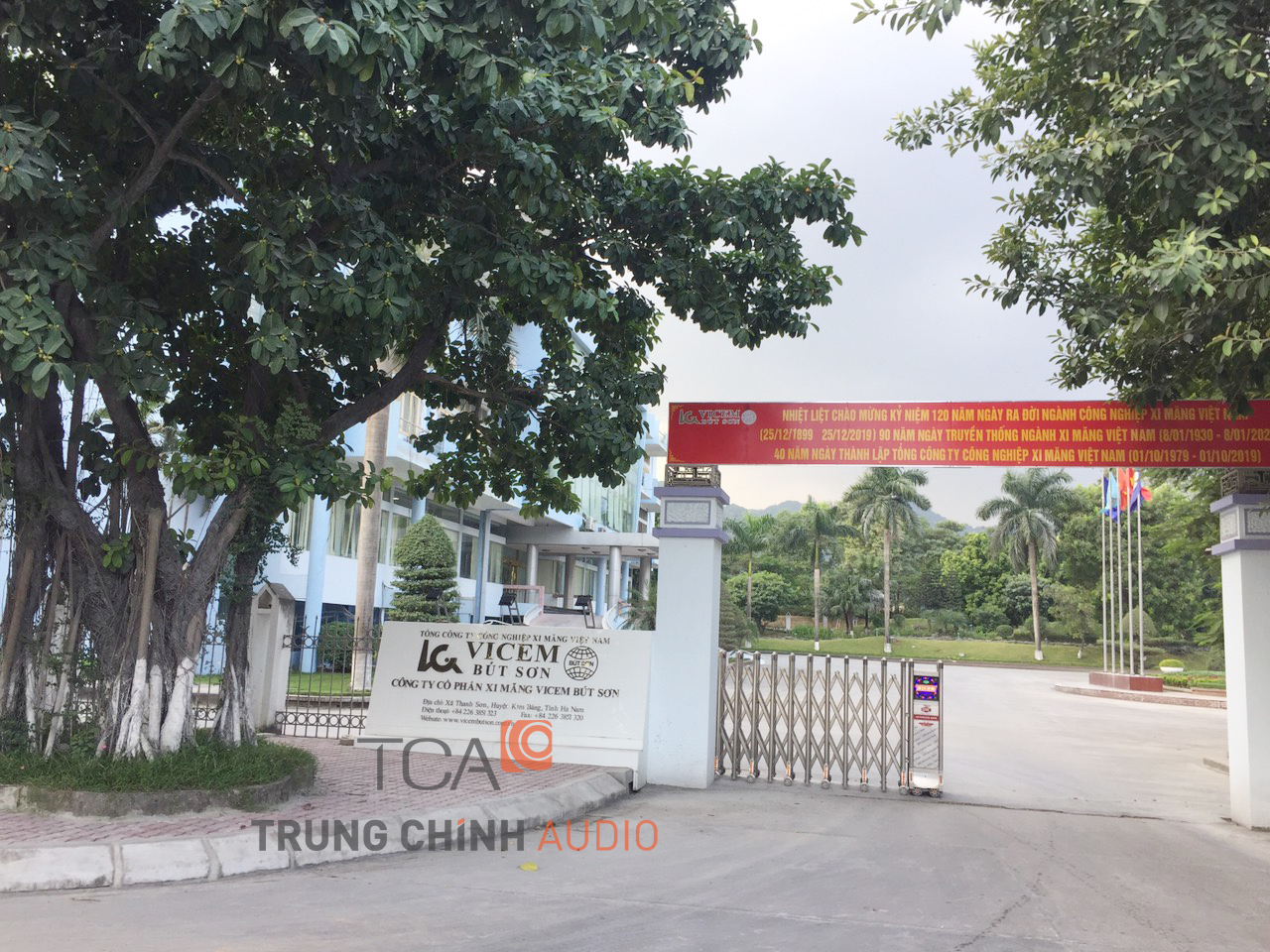 Nâng cấp hệ thống âm thanh phòng họp công ty CP VICEM Bút Sơn