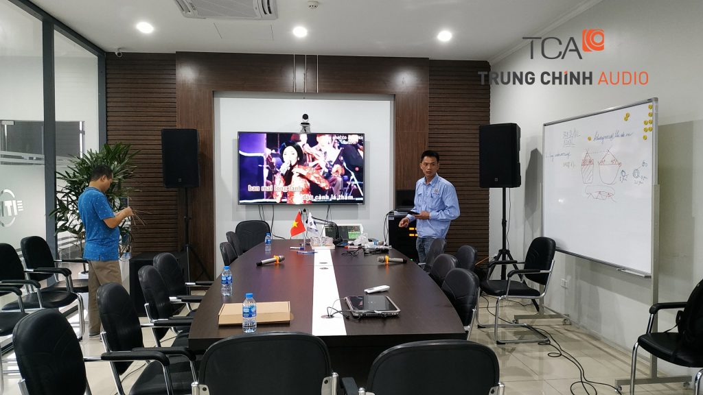 TCA thiết kế dàn âm thanh “VIP” cho hội trường Phúc Long JSC