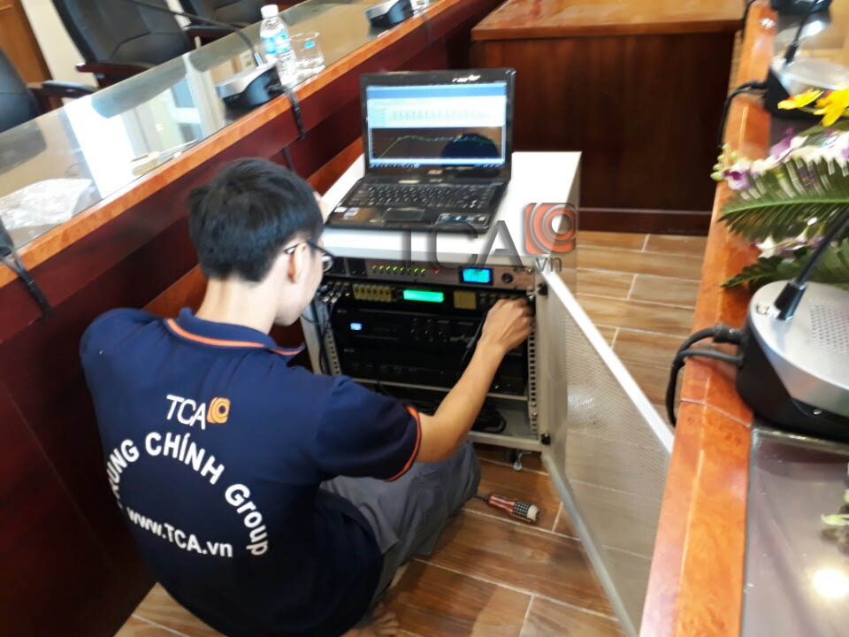 TCA triển khai hệ thống âm thanh hội thảo tại Công ty TNHH 1 thành viên Cao Su 75 Z175