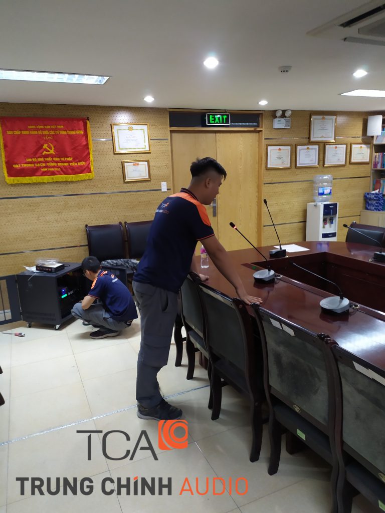 TCA triển khai hệ thống TOA TS-690 cho Nhà Xuất Bản Tư Pháp
