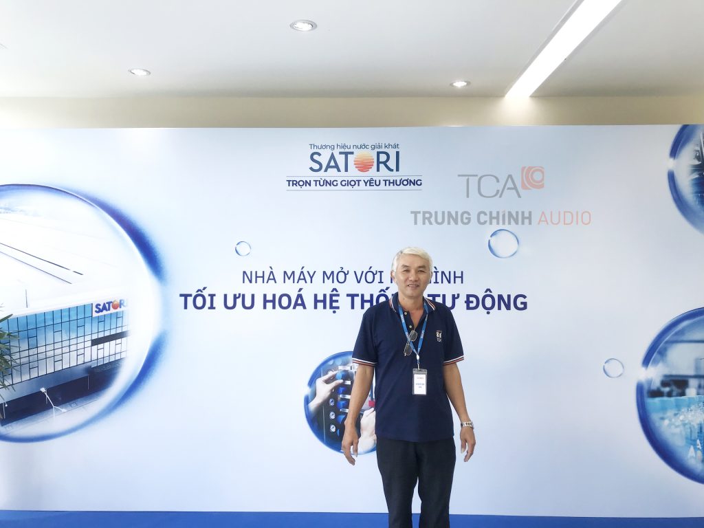 TCA triên khai thi công hệ thống âm thanh TOA tại nhà máy Satori tỉnh Long An