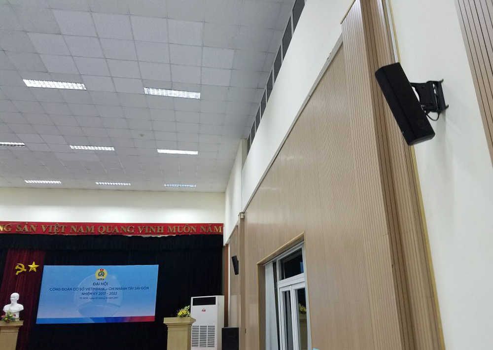 Hệ thống âm thanh loa phòng họp Hội trường VietinBank, Bình Tân