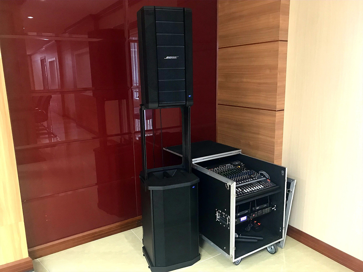 Hệ thống âm thanh phòng họp: tòa nhà Agribank, Đắc Lắk