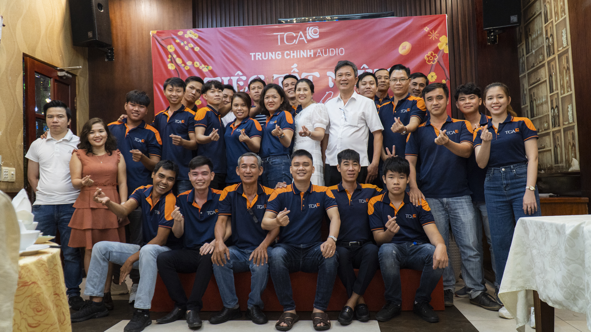 Tiệc tất niên 2020, chào xuân Tân Sửu tại TCA - Trung Chính Audio chi nhánh Sài Gòn