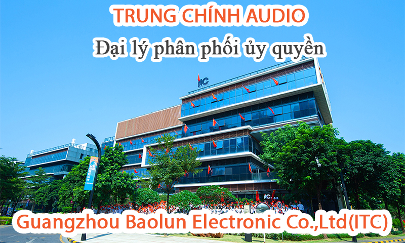 Chứng nhận Trung Chính Audio là đại lý ủy quyền thiết bị âm thanh iTC tại Việt Nam