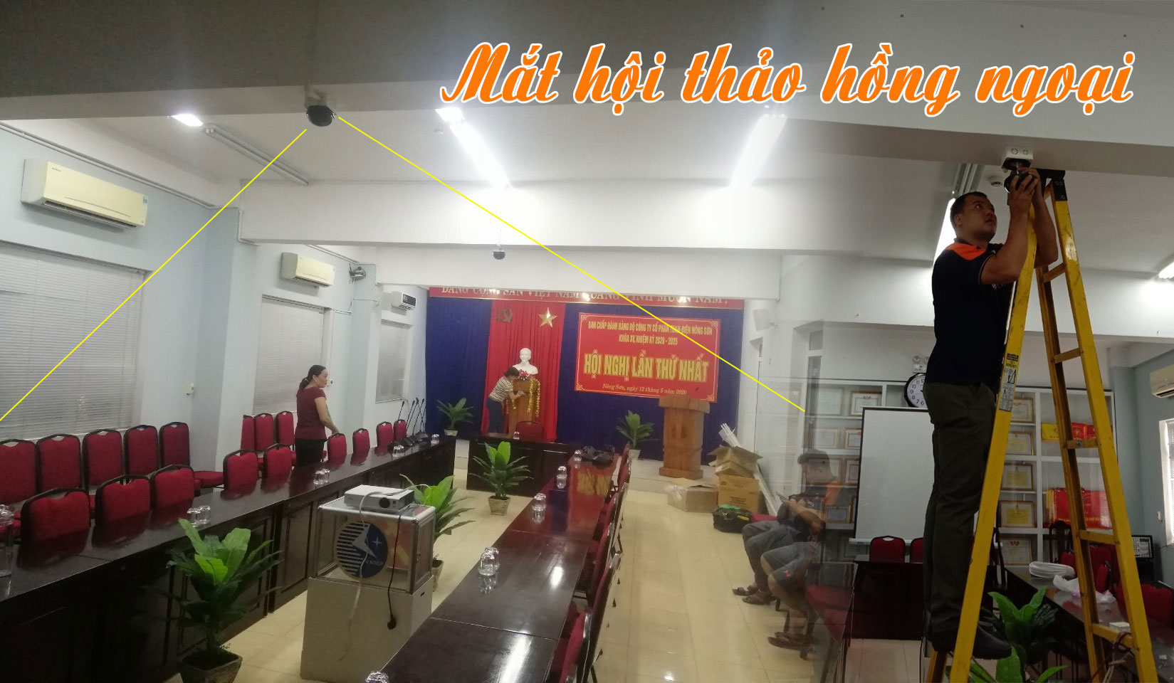 mắt hội thảo hồng ngoại