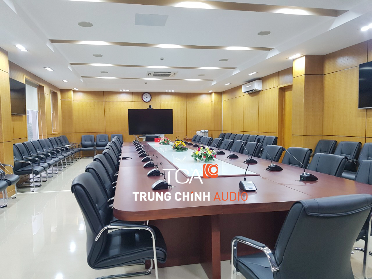 Lắp đặt hệ thống âm thanh hội nghị TOA cho Kho Bạc Nhà Nước tỉnh Đồng Nai