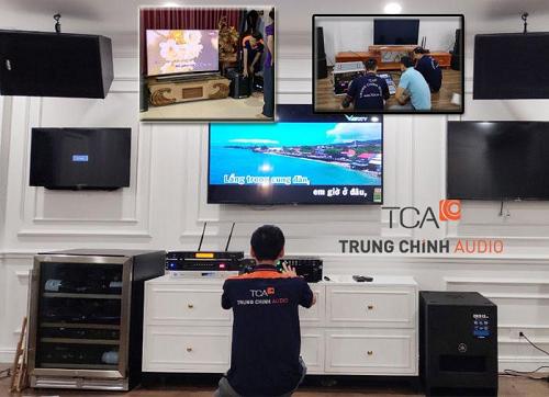 TCA tư vấn cấu hình âm thanh karaoke gia đình hay cho biệt thự, chung cư