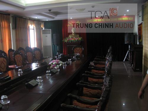 TCA lắp đặt hệ thống âm thanh hội thảo TOA TS-900 tại hội đồng Nhân dân TP Hà Nội