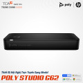 Bộ thiết bị hội nghị trực tuyến HP Poly Studio G62 kèm giá đỡ Mounting Plate
