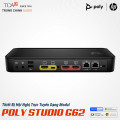 Bộ thiết bị hội nghị trực tuyến HP Poly Studio G62 kèm giá đỡ Mounting Plate
