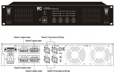 Âm ly công suất ITC T-4S60B