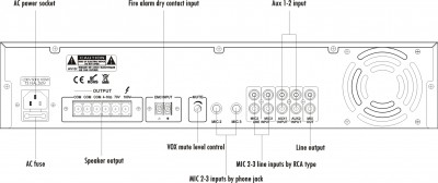 Âm ly kèm loa ITC T-60U T-120U T-240U