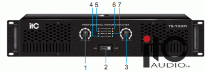 Âm ly công suất ITC TS-350PI