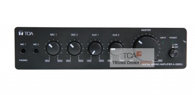 Tăng âm liền mixer để bàn Toa A-260DU