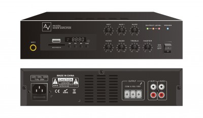 Mixer Amplifier 60W AV MA-60U
