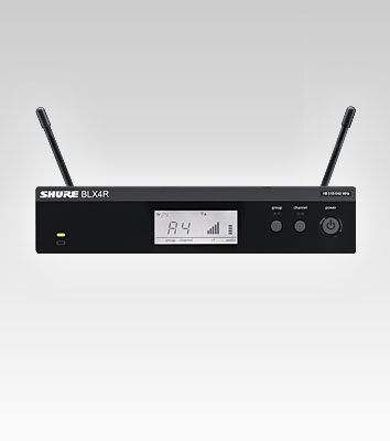 Bộ thu có tai rack Shure BLX4R
