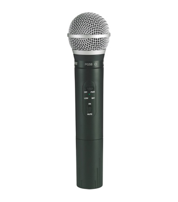 Bộ thu và phát kèm micro không dây cầm tay Shure PGX24E/PG58
