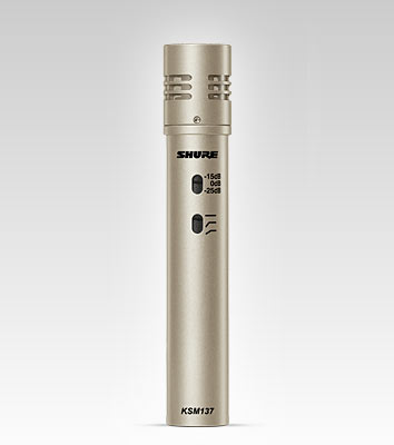 Micro dành cho nhạc cụ Shure KSM137/SL