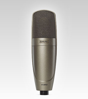 Micro có dây màng đôi dành cho ca hát Shure KSM42